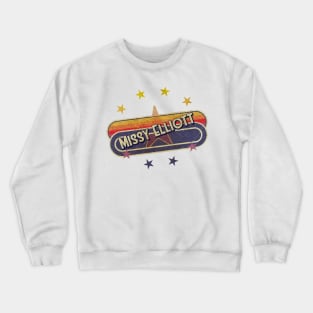 Missy Elliott ElaCuteOfficeGirl Vintage Crewneck Sweatshirt